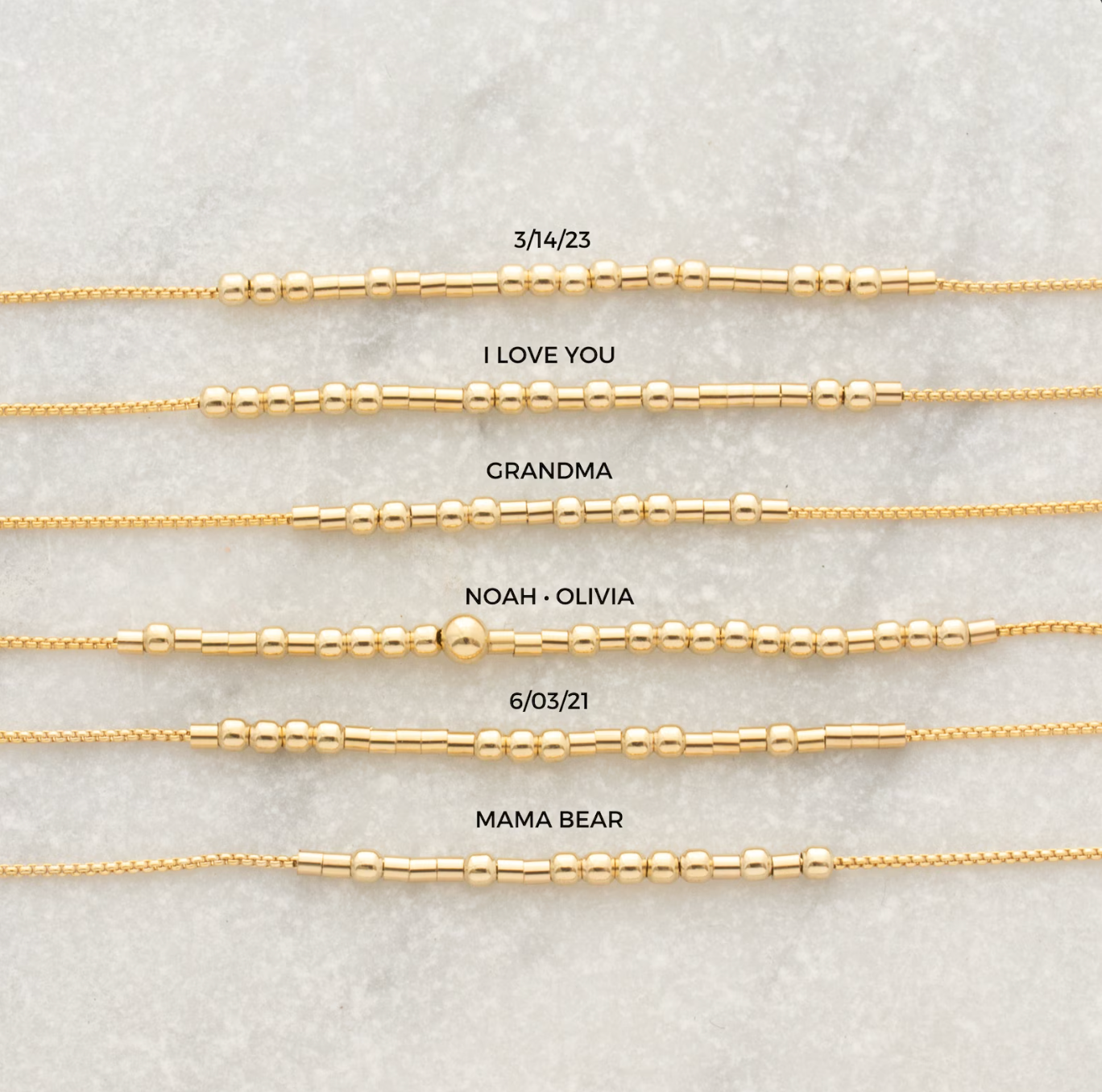 Morse Code Bracelet
