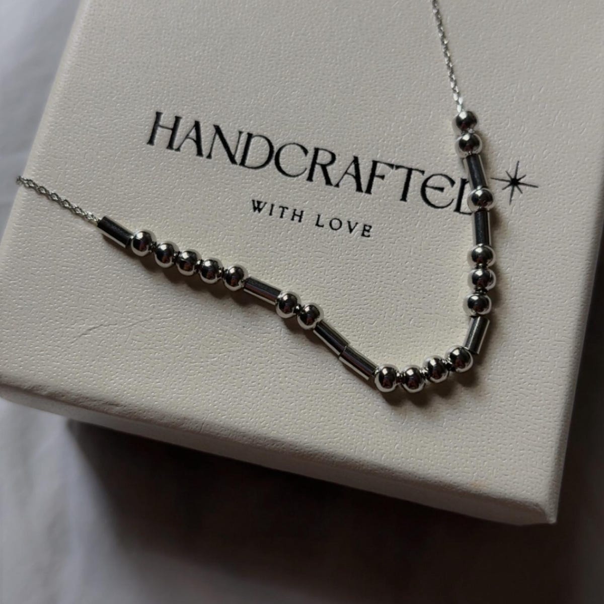 Morse Code Necklace