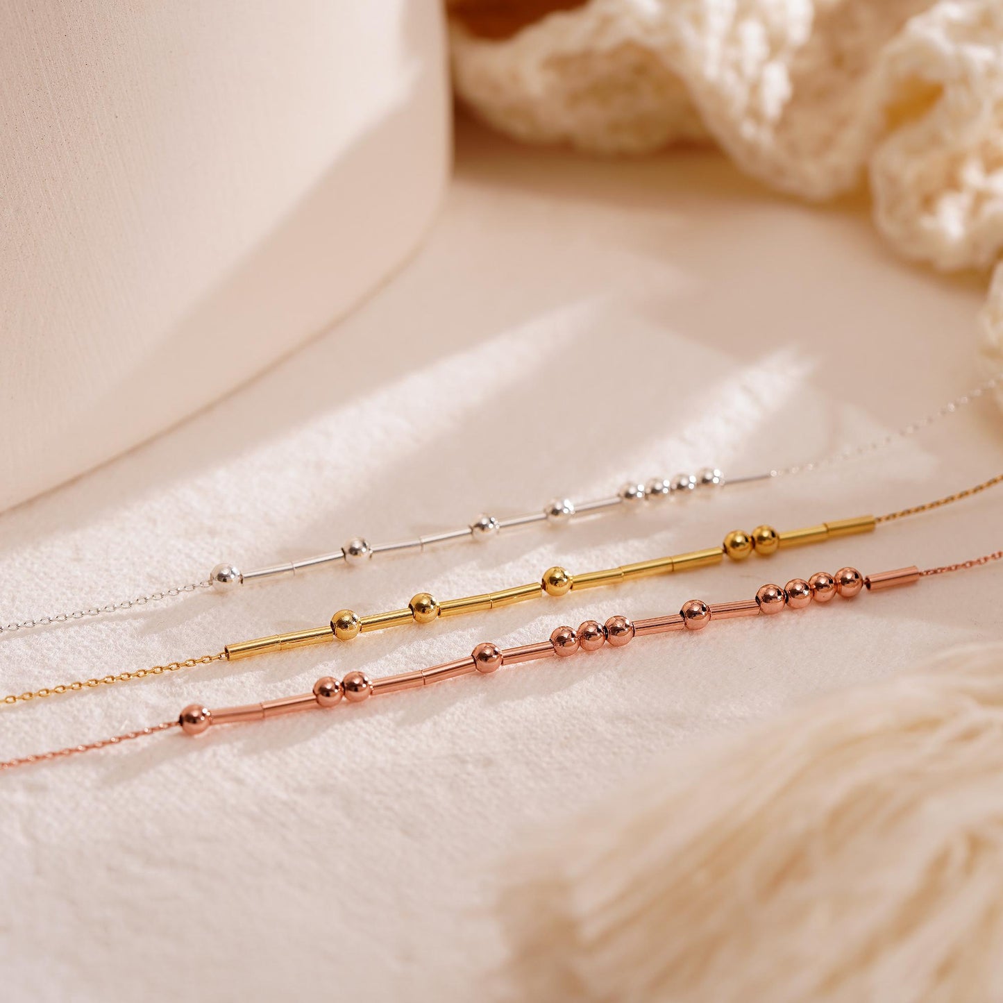 Morse Code Necklace
