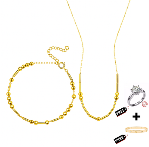 Morse Code Bracelet + Necklace