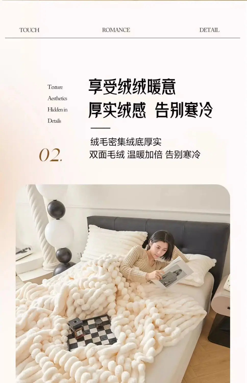 Artificial Rabbit Plush Blanket Warm Nap Office Shawl Air Conditioning Small Blanket Coral Flannel Soft Sofa Cover Throw Bed Mat