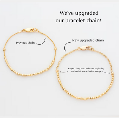 Morse Code Bracelet