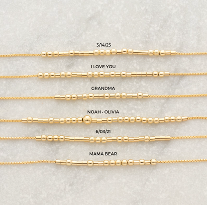 Morse Code Bracelet