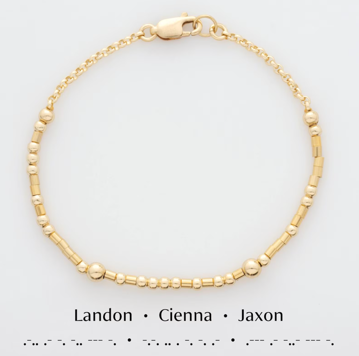 Morse Code Bracelet