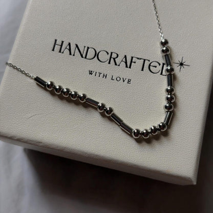 Morse Code Necklace